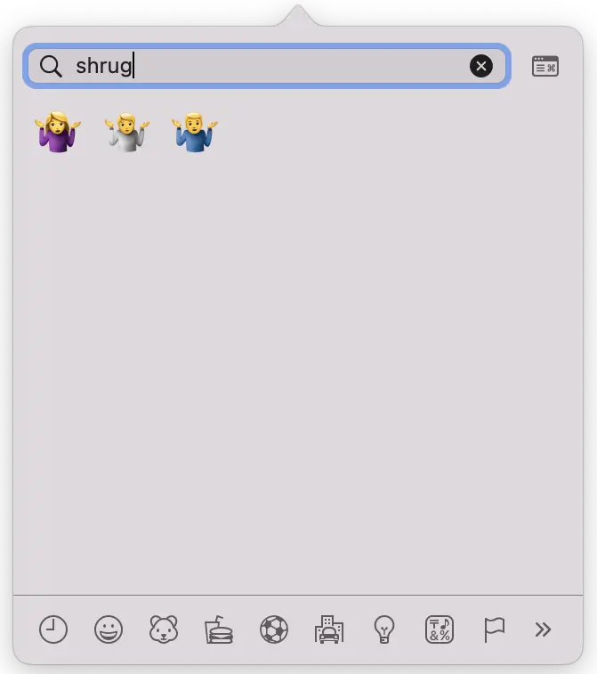 osx character viewer